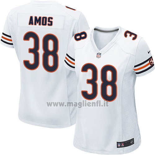 Maglia NFL Game Donna Chicago Bears Amos Bianco